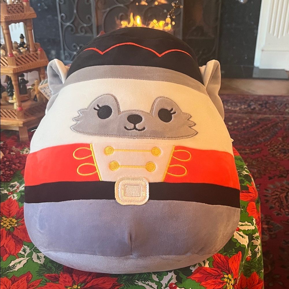 Squishmallows 12” Winter Fox Nutcracker Gracelynn